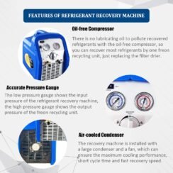 3/4 HP Single Cylinder Refrigerant Recovery Machine Review