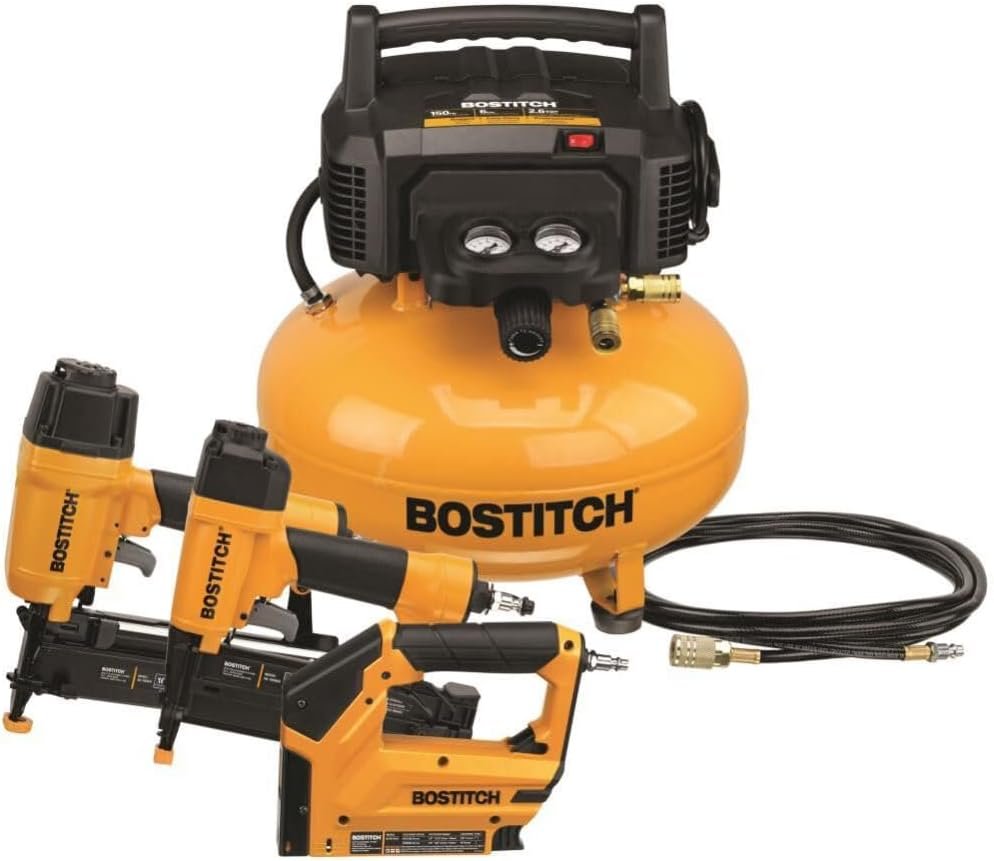 Bostitch BTFP2KIT 2-Tool and Compressor Combo Kit