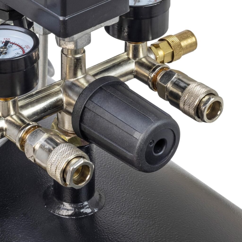 SIP Airmate V-Twin Air Compressor Oil-Lubricated Direct Drive, 230V 100L 3hp 2.2kW 145psi 14CFM