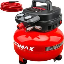 ECOMAX Air Compressor 6 Gallon Pancake review