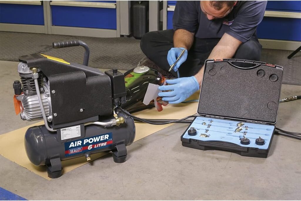 Sealey Sac0610E Compressor 6Ltr Direct Drive 1Hp