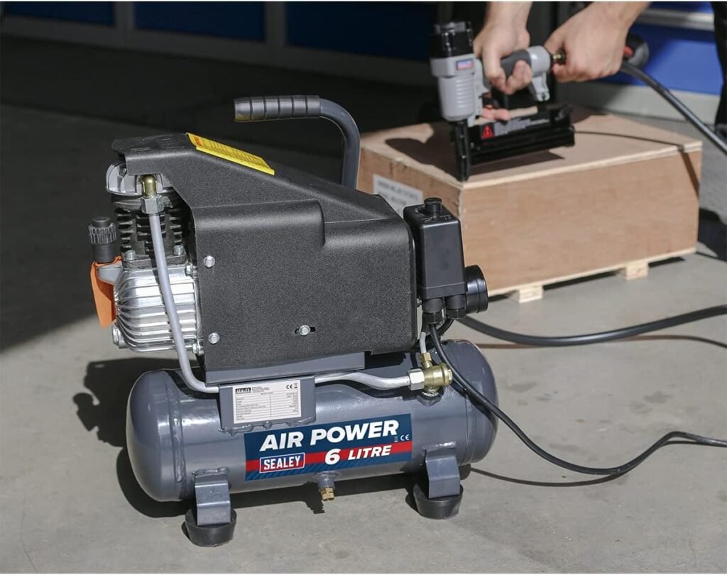 Sealey Sac0610E Compressor 6Ltr Direct Drive 1Hp