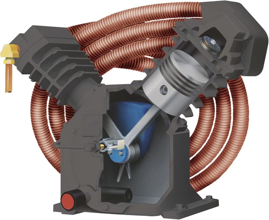 2545E10-V 10hp 120 gal Two-Stage Compressor (200/3)