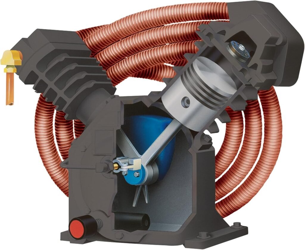 2545E10-V 10hp 120 gal Two-Stage Compressor (200/3)