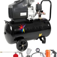 50L Portable Air Compressor 2.5HP 8Bar 9.6CFM review