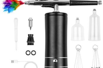 Airbrush Kit Rechargeable Cordless Airbrush Compressor review