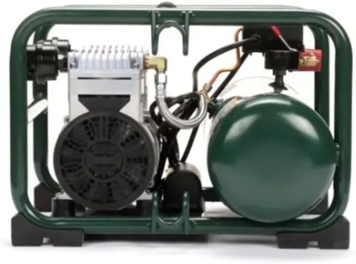 Hand Carry Portable 2HP Air Compressor Rolair JC20 Super Quiet 70dB 115 Volt