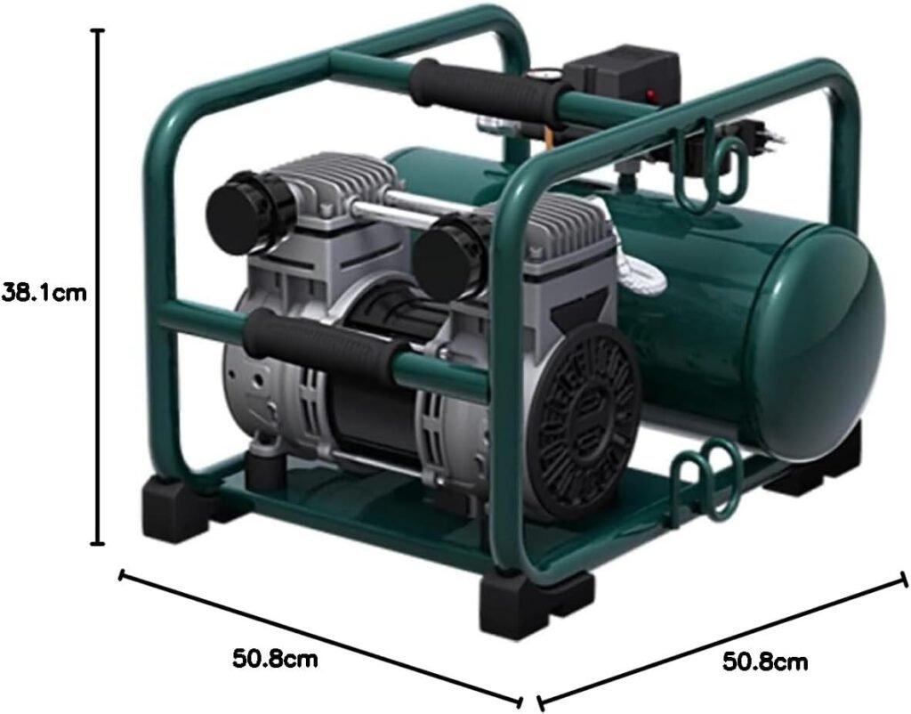 Hand Carry Portable 2HP Air Compressor Rolair JC20 Super Quiet 70dB 115 Volt