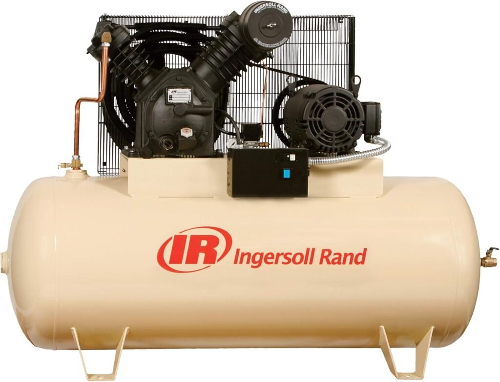 Ingersoll Rand Electric Stationary Air Compressor - 10 HP, 35 CFM at 175 PSI, 460 Volts, Model Number 2545E10-V