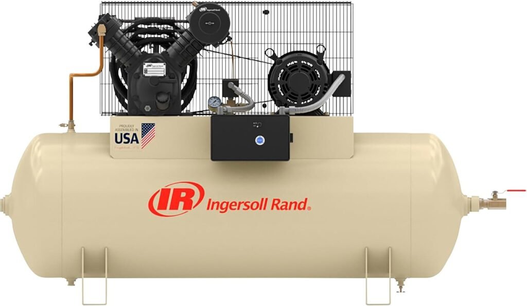 Ingersoll Rand Electric Stationary Air Compressor - 10 HP, 35 CFM at 175 PSI, 460 Volts, Model Number 2545E10-V