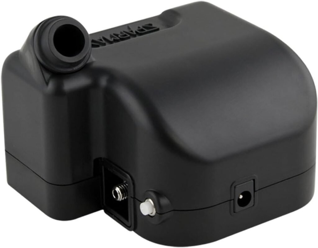 SPARMAX DC25 X Mini Compressor, Black, 9.5 x 8.7 x 5.8 cm