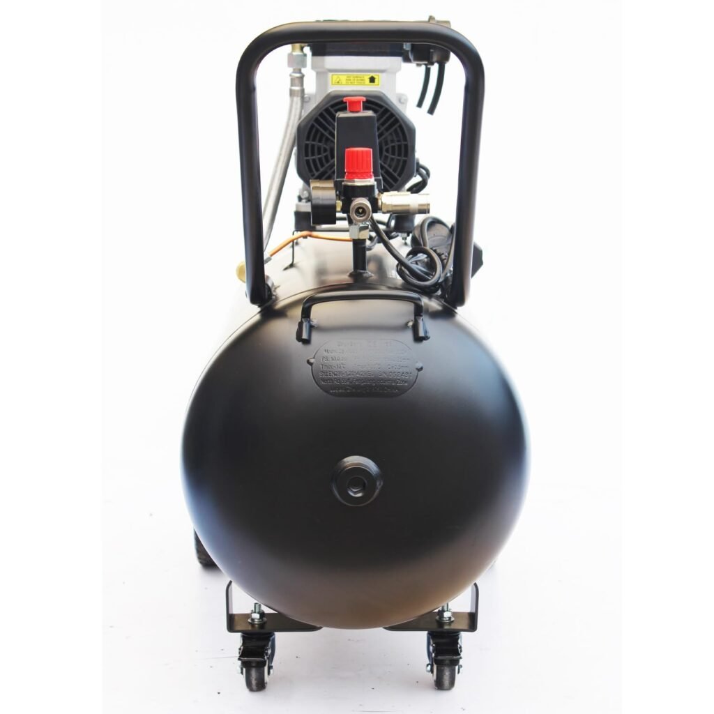 SIP Airmate Air Compressor Low Noise Oil-Free Direct Drive, 230V 100L 3hp 2.2kW 116psi Bar 15CFM SIP Airmate Air Compressor Low Noise Oil-Free Direct Drive, 230V 100L 3hp 2.2kW 116psi Bar 15CFM