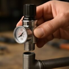 Air Compressor Regulator Installation