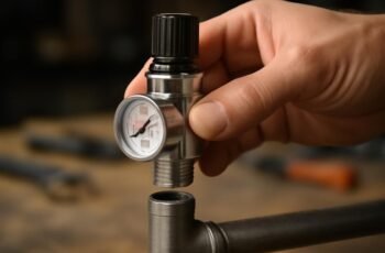 Air Compressor Regulator Installation