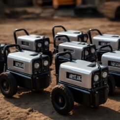 8 Top Diesel Portable Air Compressors for Reliable On-the-Go Power