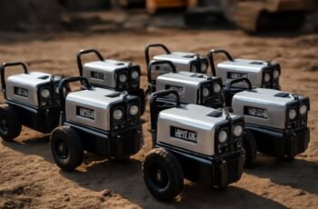 8 Top Diesel Portable Air Compressors for Reliable On-the-Go Power