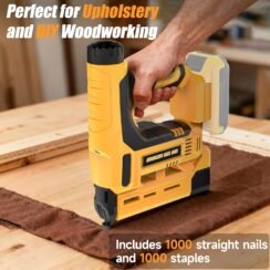 Cordless Nail Gun Compatible with Dewalt 20V Battery Review  — Is It Worth Buying?