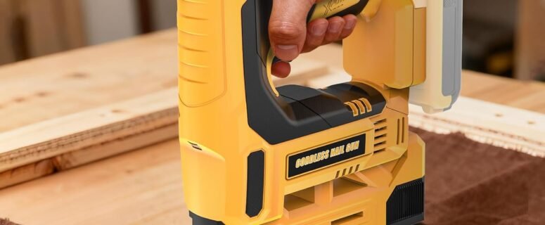 Cordless Nail Gun Compatible with Dewalt 20V Battery Review  — Is It Worth Buying?