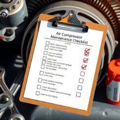 Air Compressor Maintenance Checklist