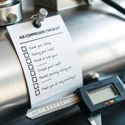 Air Compressor Maintenance Checklist