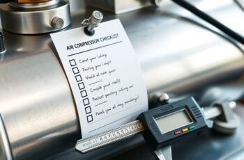 Air Compressor Maintenance Checklist
